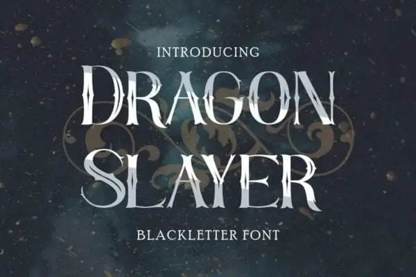 Video Star Fonts -Dragon Slayer Fonts 2024