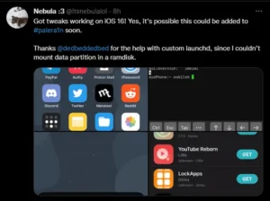 Palera1n Jailbreak For iOS 16