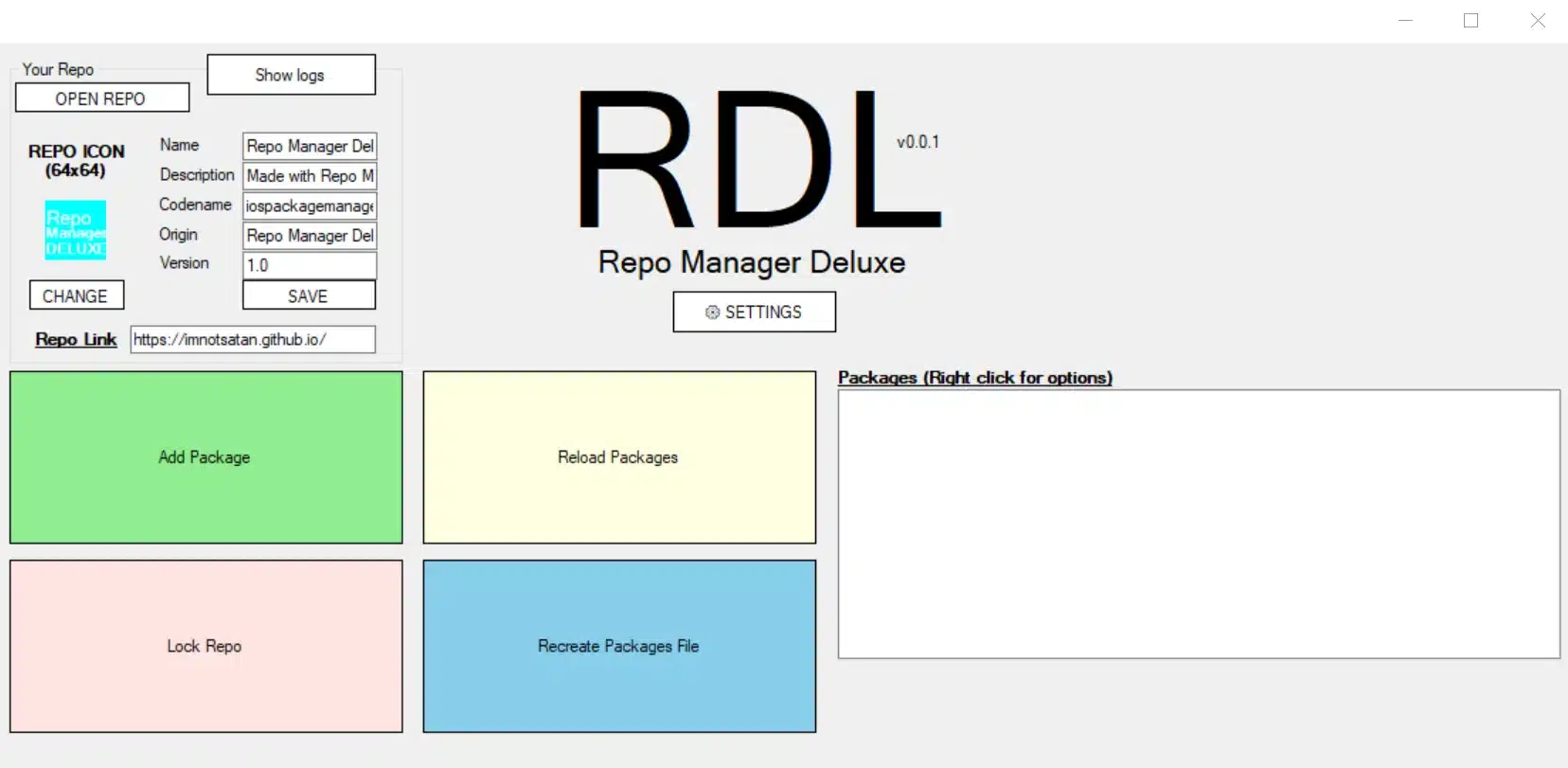 Repo Manager Deluxe