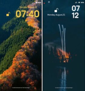 Souvenir Tweak 1.28 Customize the lock screen