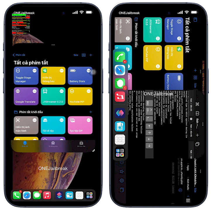 TrollPad for iOS 16 screenshot.