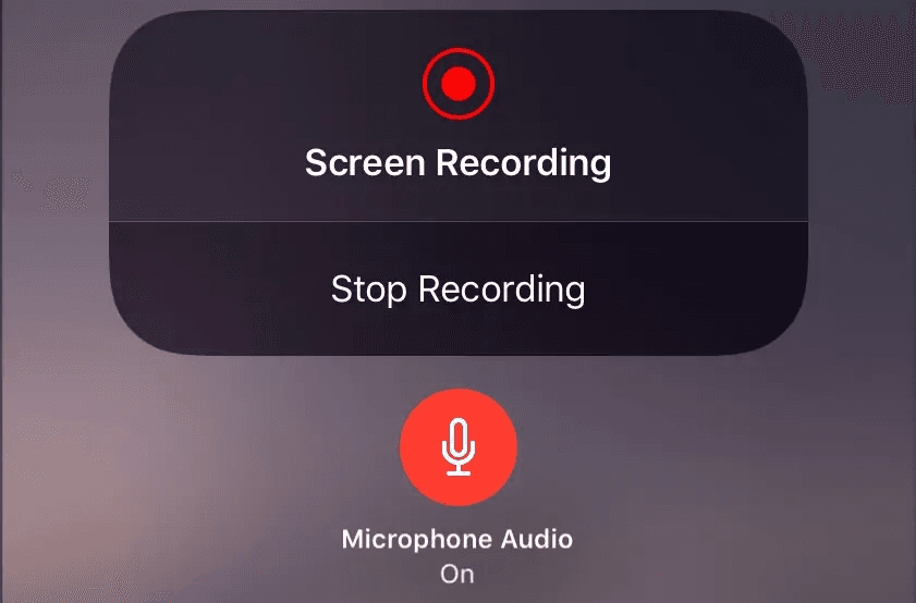 Enable Microphone Audio