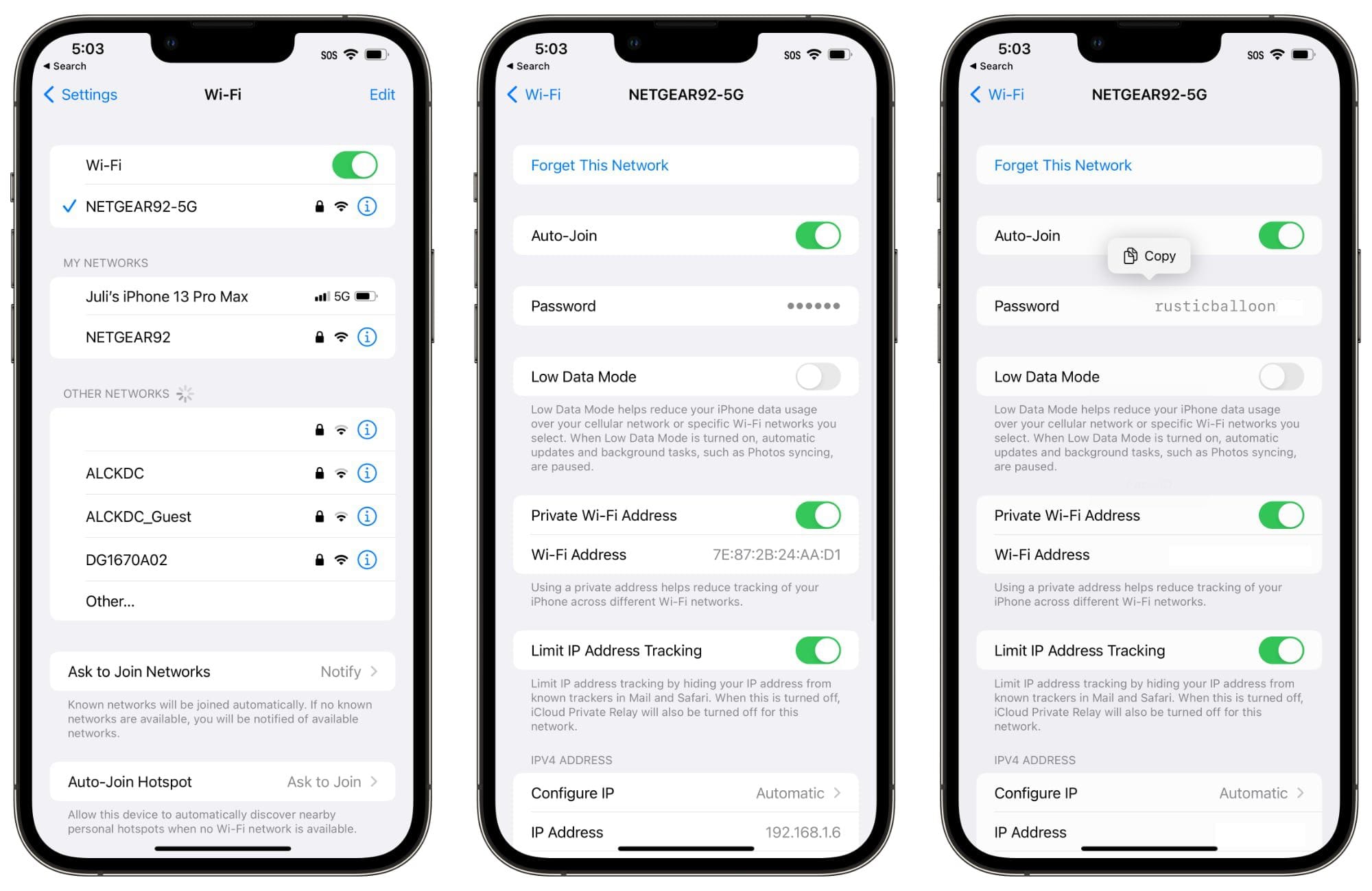 Hidden Wi Fi Password Sharing