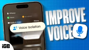 Voice Isolation for Crystal Clear Audio