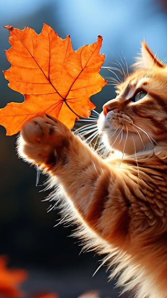 Adorable Kitten- Fall
