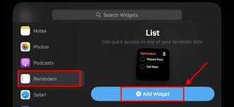 Add Widgets for Quick Info Access