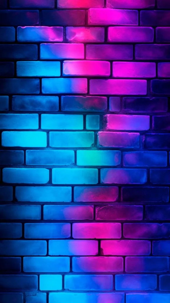 mixed brick background