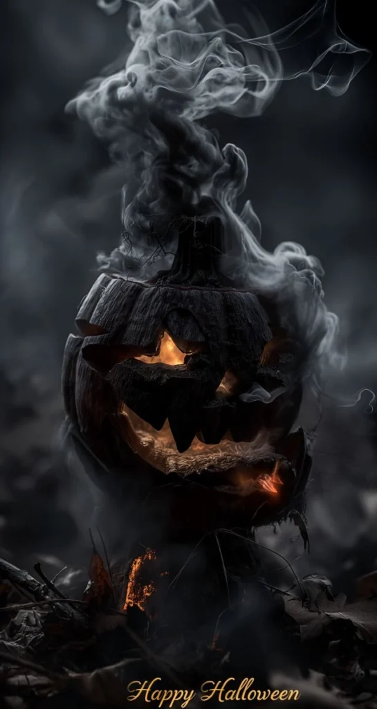 black Halloween wallpaper