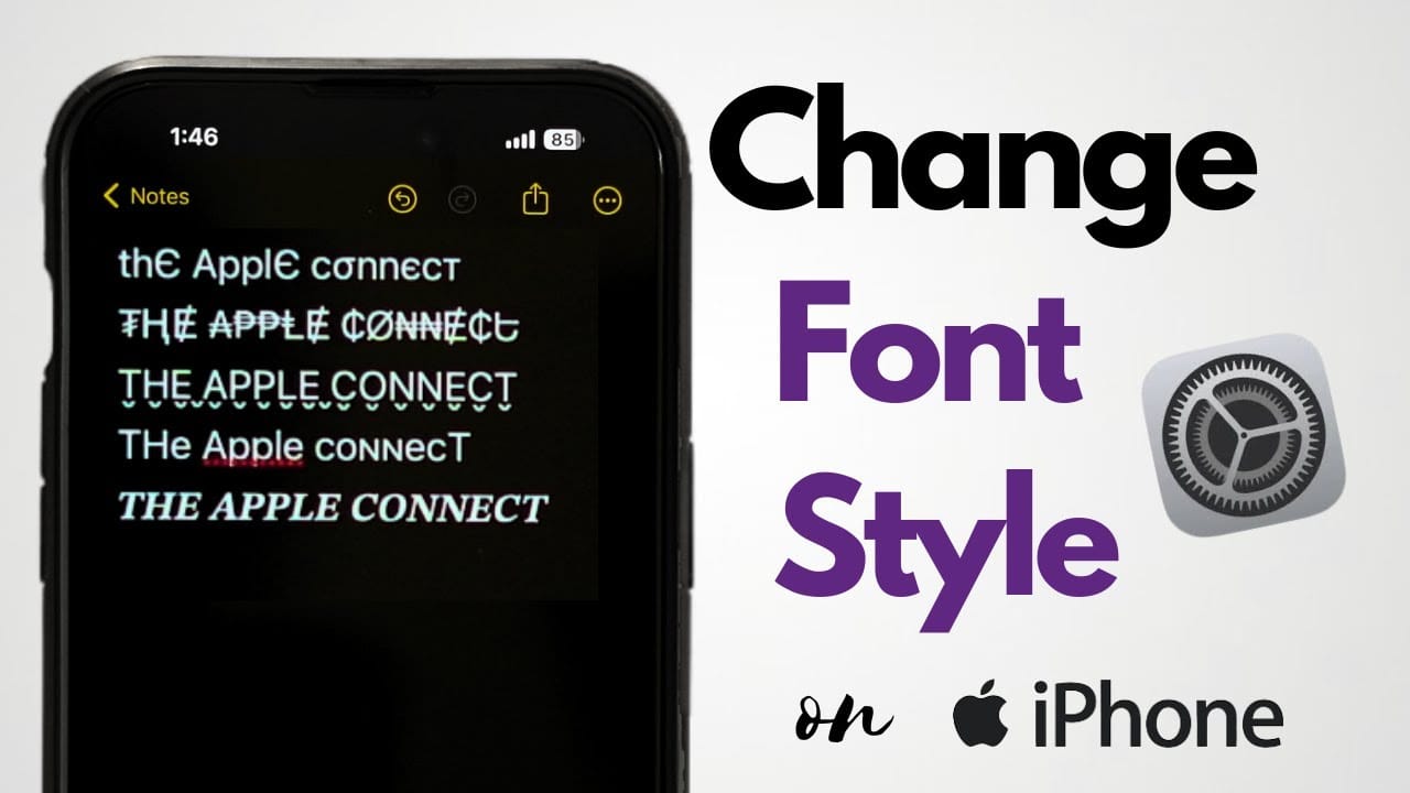 How To Change Font on Iphone iOS 13