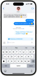 How to Schedule a Text on iPhone