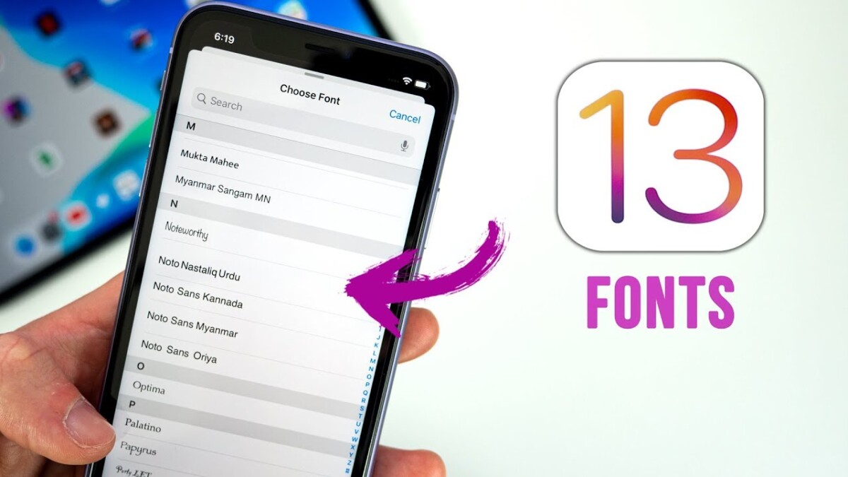 How to Change Fonts on iPhone 13