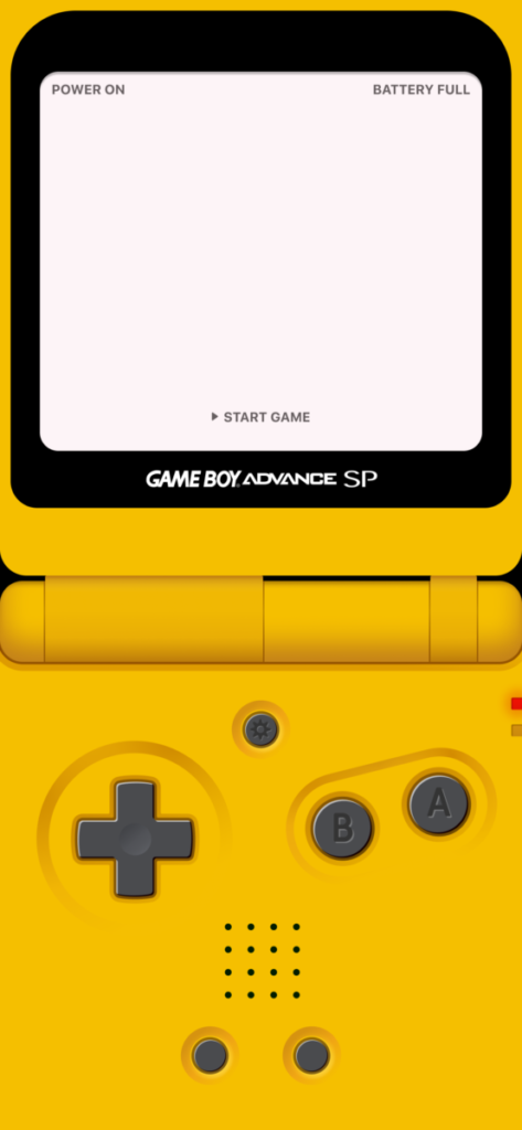 GBA SP iPhone 14 Pro &amp; 14 Pro Max (Yellow)